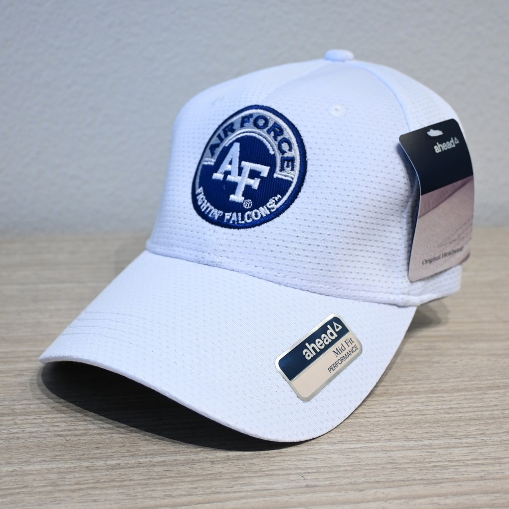 Ahead Air Force Falcons Performance Adjustable Hat White Armed Forces Bowl